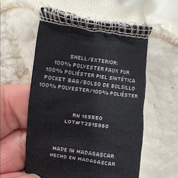 32 Degrees Cream Teddy Jacket - Picture 6 of 8